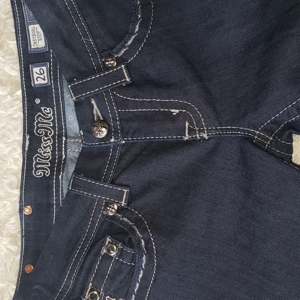 Miss Me Boot Cut Jeans 26 - Picture 4 of 9